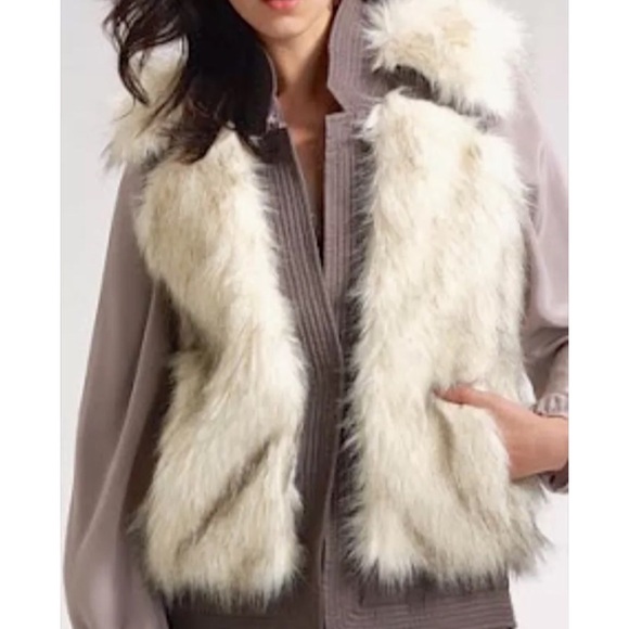 Rebecca Taylor Fab Faux Fur Vest 